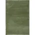Koberec Flair Rugs Shaggy Teddy olivově zelený, 80 x 150 cm