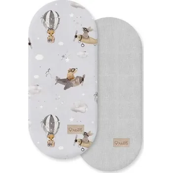 Prostěradlo Albero Mio Prostěradlo do kočárku 2ks (CP6) BALLOON FLIGHT