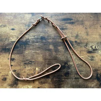 Vodítko pro psa LV Shop Kožené výstavní vodítko průměr/délka: 6mm/100cm