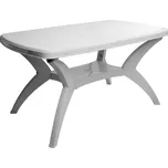 MEGA PLAST Mega Plast, plastový stůl MODELLO, 73 x 75 x 140 cm, bílý