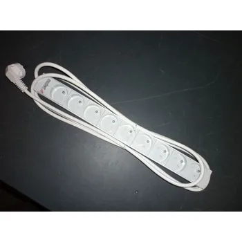 Elektrická zásuvka KNURR Maxbert PDU, 16A/230V, 1x16A CEE7, 9xCEE7, 3m přív J11MXL007B093