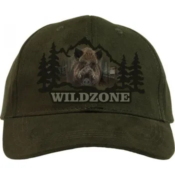 Čepice Čepice kšiltovka WILD ZONE motiv divočák
