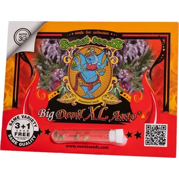 Semeno Big Devil XL AUTO – samonakvétací semena | Sweet Seeds Feminized (Ks): 3 + 1 Zdarma