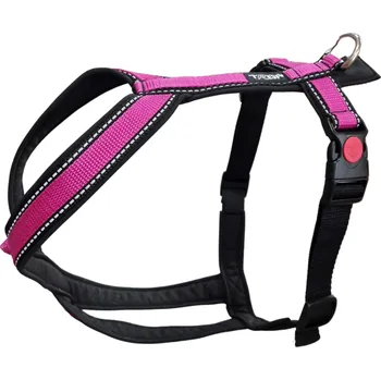 Postroj pro psa Trop Dog Sportswear Trop krátký postroj Base magenta Velikost: S