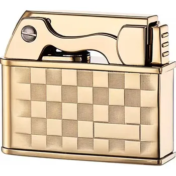 Zapalovač Gaira® Benzínový zapalovač 8621, Barva zlatá