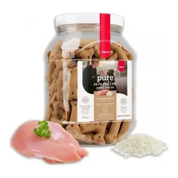 Pamlsek pro psa Mera Pure Sensitive Goody Snacks krůta s rýži Balení 600 g