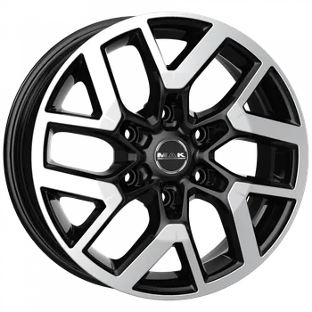 Auto-moto Alu disk MAK GRAVEL 7.5x17, 6x139.7, 93.1, ET50 BLACK MIRROR