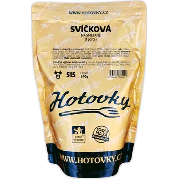 Hotové jídlo Hotovky - 515 Svíčková na smetaně (1 porce) SLEVA 10%