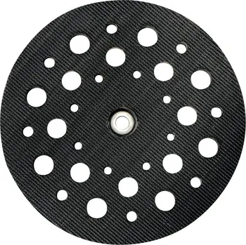 Příslušenství k brusce Podložný talíř 125 mm, s několika otvory, středně tvrdé provedení, se suchým zipem, pro SXE 3125, pro brusné kotouče se suchým zipem [624739000]