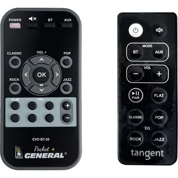 Dálkový ovladač TANGENT Evo BT-30, Evo BT-50 - dálkový ovladač duplikát
