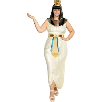 Karnevalový kostým Funiglobal - Plus size stylový kostým Kleopatra pro ženy - XXXL