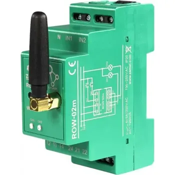 Supla ROW-02m Wi-Fi spínací/přepínací 2 x 16 A modul světel a el. zásuvek