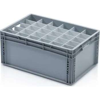 Úložný box Příčka pro EURO přepravku 60x40x27 cm - dlouhá