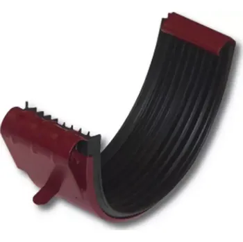 okap Spojka žlabu 330 mm pozink RAL 3009 červenohnědá barva