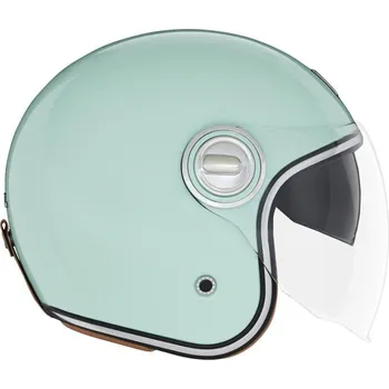 Helma na motorku Přilba HERITAGE, NOX PREMIUM (pastelová zelená) 2026 XS