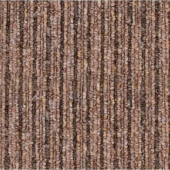 Koberec Spoltex bytový koberec Lines 91 hnědý šíře 4 m