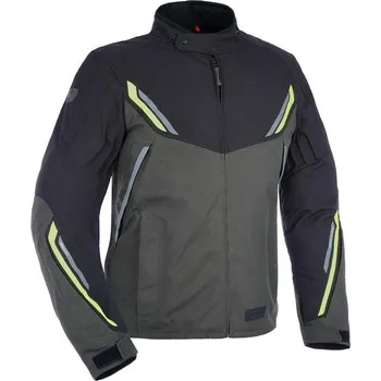 Moto bunda Bunda HINTERLAND DRY2DRY™, OXFORD ADVANCED (černá/šedá/žlutá fluo) XL