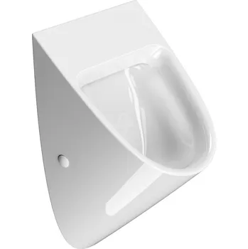WC sedátko Gsi COMMUNITY urinál se zakrytým přívodem vody, 31x54,5cm, bílá ExtraGlaze