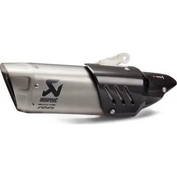 Výfuk pro motocykl Nasazovací titanový tlumič výfuku Akrapovič Yamaha YZF-R6