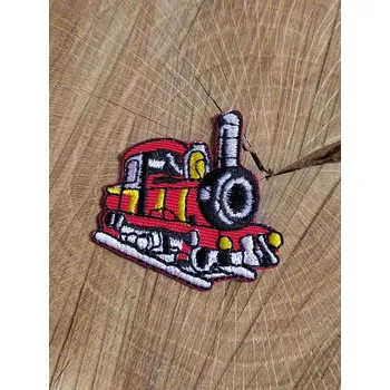 Textilní nažehlovací páska Nažehlovačka mašinka červená