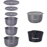 Kempingová sada nádobí - ešus KING CAMP Climber IV + Sportovní ručník s pouzdrem v hodnotě 149,-