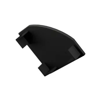 LED lišta Koncovka rohového profil lištau R2 černá - Koncovka plná - LED Solution - 191357 - 191357