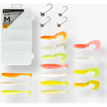 CAPERLAN Krabička na měkké nástrahy Box SB M VÍCEBAREVNÁ