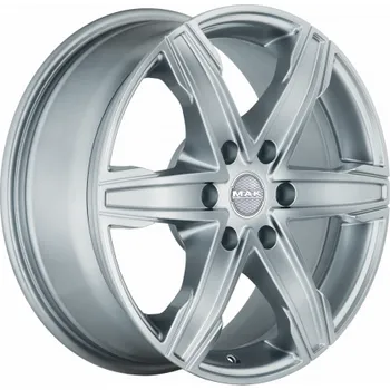 Alu kolo Alu disk MAK KING6 7.5x17, 6x139.7, 100.1, ET33 SILVER