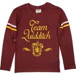 Eplus Chlapecké tričko s dlouhým rukávem - Harry Potter Famfrpál bordó Velikost - děti: 146