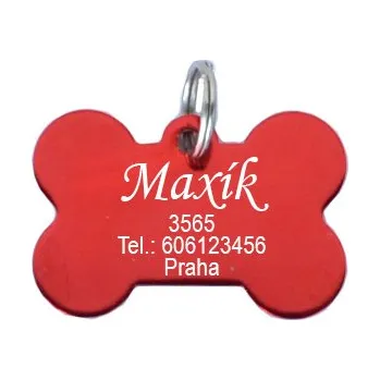 psí známka Psí známka - červená kost