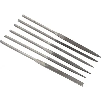 Sada jemných pilníků bez rukojeti, 6-dílná, XL-TOOLS