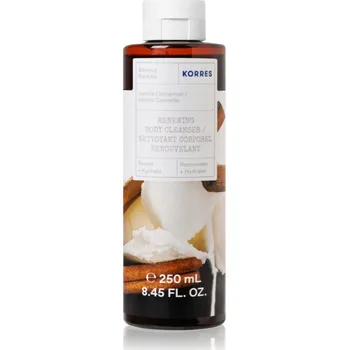 Sprchový gel Korres Vanilla & Cinnamon jemný sprchový gel 250 ml