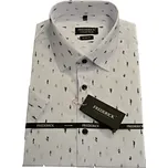 Pánská košile s krátkým rukávem - střih SLIM - vzor F448 - 39