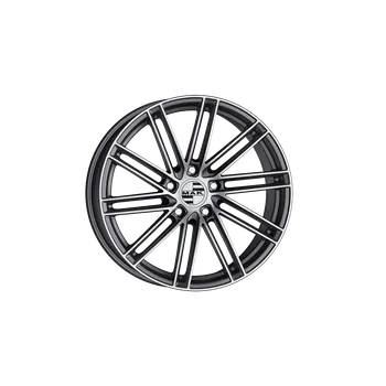 Alu kolo Alu disk MAK LEIPZIG 9.5x20, 5x130, 71.6, ET68 GUN MET-MIRROR FACE