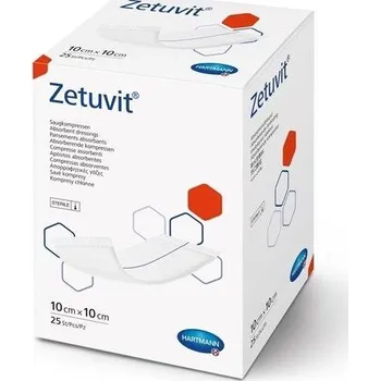 Zdravotnický materiál Zetuvit sterilní kompres—20x40cm, jednotlivě baleno, 5ks