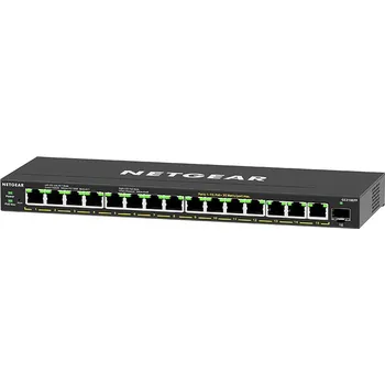 Počítač NETGEAR 16PT GE PLUS SWCH W/ HI-PWR POE+ GS316EPP-100PES