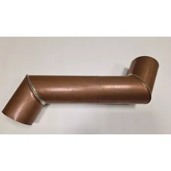 okap Měděné koleno 100 S letované