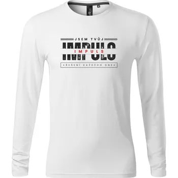 Dámské tričko Pánské tričko s dlouhým rukávem s potiskem Jsem tvůj impuls