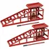 Nakládací rampa pro vozidlo Red Tools RT-2302 rampa s hydraulickým zvedákem pro automobily 2 ks
