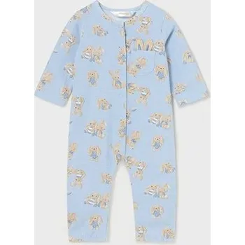 kojenecký overal se zajíčky s přehrnovacími nohavicemi Mayoral 1707-25 velikost 74