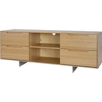 Televizní stolek Drewmax RV420 dřevěný televizní stolek masiv buk