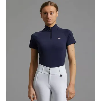 Dámské jezdecké tričko Premier Equine Aura 36 Navy