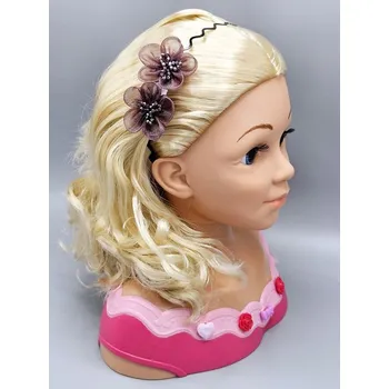 Čelenka s bordovými květy