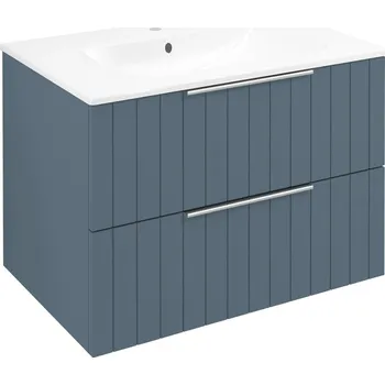 Umyvadlo Sapho CIRASA STRIP umyvadlová skříňka 69,8x52x46cm, siena