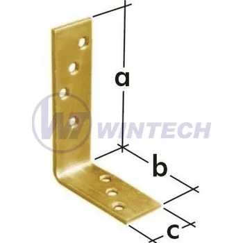 Tesařské kování Úhelník trámový KB 1, 100x75x30, 1 ks TKAD100075C