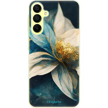 Pouzdro na mobilní telefon Odolné silikonové pouzdro iSaprio - Blue Petals - Samsung Galaxy A15 / A15 5G
