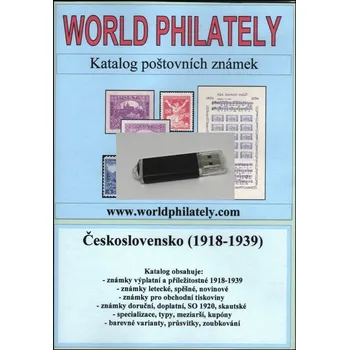 Sběratelství Katalog poštovních známek - Československo - (1918-1939) - World Philately 2024 na flash disku