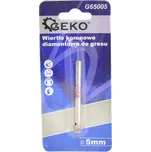 Korunkový vrták diamantový na dlaždice 5mm GEKO G65005