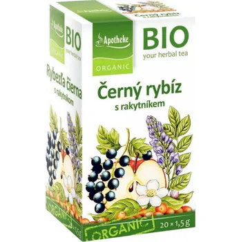 Apotheke BIO černý rybíz s rakytníkem 20x1.5g
