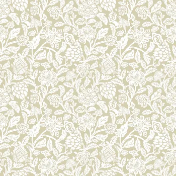 Tapeta Parato Okrová vliesová květinová tapeta na zeď, 12347, Fiori Country, Parato, velikost 10,05 x 0,53 m